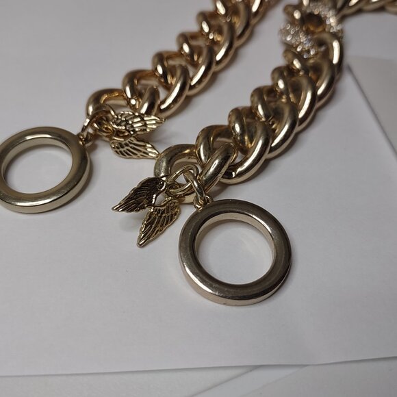 Lot Of 2 Victoria's Secret Heavy Chain Bracelets - Picture 6 of 8